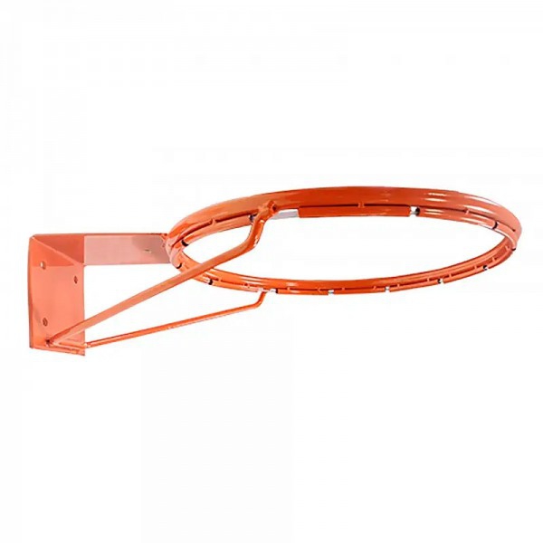 Deluxe tube basketball ring